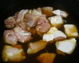 鳥の肉豆腐作り方2写真