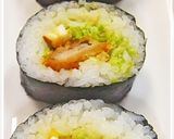 ✿トンカツ巻き寿司✿作り方4写真