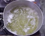 完熟柿のトマトソースパスタ作り方1写真
