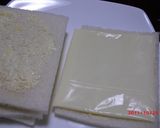 いつもの卵サンド＋洋ナシ缶＋あらびき胡椒作り方3写真