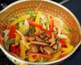 Fried HARUSAMEのパプリカ餡作り方4写真