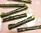 ポークビッツの＊お花＊飾り巻き寿司作り方3写真