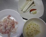 柿のペペロンチーノ風作り方2写真