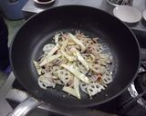 柿のペペロンチーノ風作り方4写真