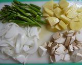 炊飯器でスペイン風オムレツ作り方1写真