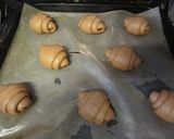 手がよごれまへんチョコバターロール作り方7写真