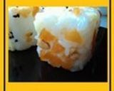 チーズと福神漬と胡桃のおにぎり作り方5写真