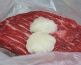 塩麹仕込みの牛タタキ。作り方1写真
