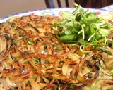 カリカリ！ダシダでもやし＆豆苗焼きそば♪作り方5写真