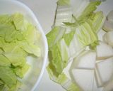 かぶと白菜のトロ煮物作り方1写真
