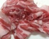 ほうれん草と豚バラ薄切り肉のソテー作り方2写真