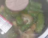 うす揚げとししとうの煮物作り方2写真