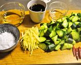 傷みかけキュウリ救済！！きゅうりの漬物作り方1写真