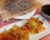ポークビッツ×野菜カレーチーズかき揚げ作り方6写真