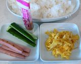 簡単！すぐ出来る海苔巻き弁当！作り方1写真
