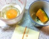 お弁当に☆かぼちゃとチーズのたまご焼き作り方1写真