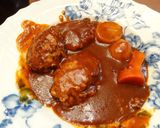 生肉にさわらないで作る!煮込みハンバーグ作り方6写真