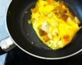 お弁当に☆かぼちゃとチーズのたまご焼き作り方5写真