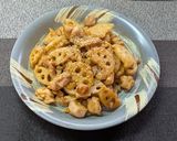 ご飯がすすむ♡蓮根と鶏もも肉の甘辛炒め作り方7写真