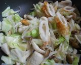 あまり物のそうめんチャンプル作り方3写真