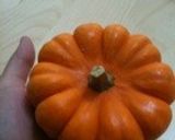 ハロウィンかぼちゃ ジャックオランタン作り方1写真
