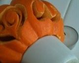 ハロウィンかぼちゃ ジャックオランタン作り方5写真