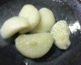 豆苗・エリンギ・鶏ささみのソテー作り方1写真