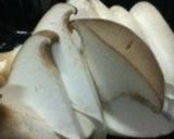 豆苗・エリンギ・鶏ささみのソテー作り方2写真