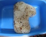 きりんのお弁当（キャラ弁）作り方1写真