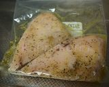 簡単*めかじきのハーブオイル漬け作り方2写真