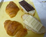 チョコとジャムのミニクロワッサンサンド作り方1写真