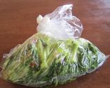 §野沢菜の〇めんつゆ〇で浅漬け§作り方2写真
