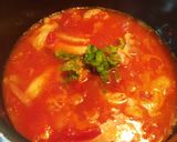 簡単♪チキンのトマト煮込み作り方7写真