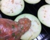 茄子の焼きつくね (ヘルシオ利用)作り方4写真