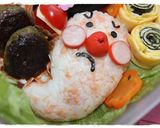 *アンパンマンおばけのハロウィン弁当*作り方4写真