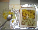 パインとマンゴーの焼きカレーふるぱん作り方3写真