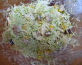 手抜きコールスローで野菜とお豆を作り方2写真