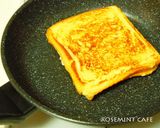 黄桃とチーズのフレンチホットサンド作り方4写真