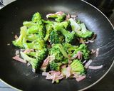 お弁当に♪ブロッコリー＆ベーコン作り方4写真