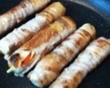 ショウガ濃っ‼ぶた肉まとったちくわ作り方5写真