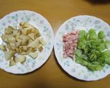 ブロッコリーの茎で♪オープンオムレツ作り方2写真