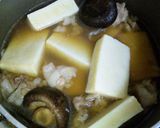凍り豆腐で肉豆腐作り方4写真