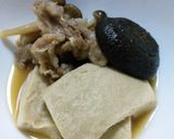 凍り豆腐で肉豆腐作り方6写真