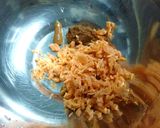梅味噌風味＊鮭フレークのおにぎり作り方1写真
