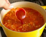 さつま芋の入った食べるミネストローネ作り方4写真