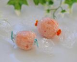 ピンクのおにぎり♡カニカマ明太マヨ♫作り方5写真