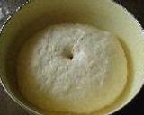 手ごねバターロール&あんぱん作り方4写真