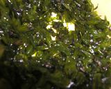 茎わかめとたくあんのおにぎり作り方1写真