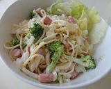 残ったスパゲッティでスパサラダ。作り方5写真
