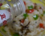 ピーマンと塩昆布のカラフルおむすび作り方7写真